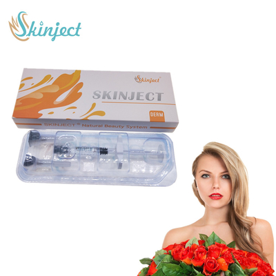 Skinject 2ml Çapraz Bağlı Hyaluronik Asit Dudak Dolguları Enjekte Edilebilir