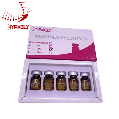 Hyaluronik Asit Meso Solüsyonu 18AA Yaşlanma Karşıtı Cilt Beyazlatma
