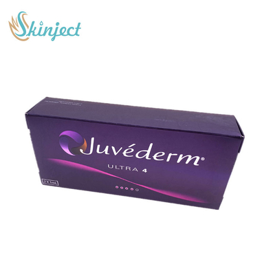 Dudaklar için 24mg / Ml Ultra4 Enjekte Edilebilir Hyaluronik Asit Jel Dermal Dolgu 2 * 1ml