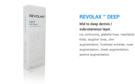 İnce Derin Sub-Q Çapraz Bağlantılı Hyaluronik Asit Dermal Dolgu Revolax