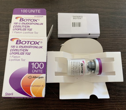 Allergan  1x100iu Botulium Toksin Tip A 1 Flakon / Kutu