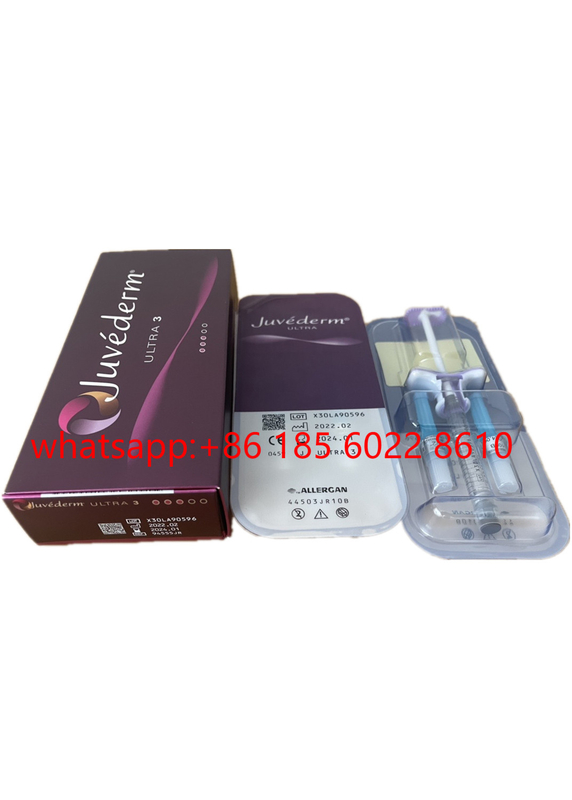 Juvederm Ultra 3 2x1ml Hyaluronik Asit Yüz Çizgileri Seksi Dudaklar İçin Dermal Dolgu Maddeleri