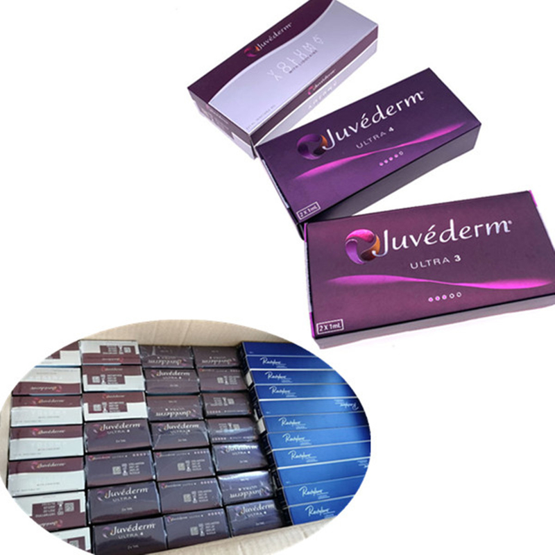 Juvederm Voluma Ultra 3 Ultra 4 Çapraz Bağlantılı Dermal Dudaklar İçin Elmacık Kemikleri İçin Dolgu