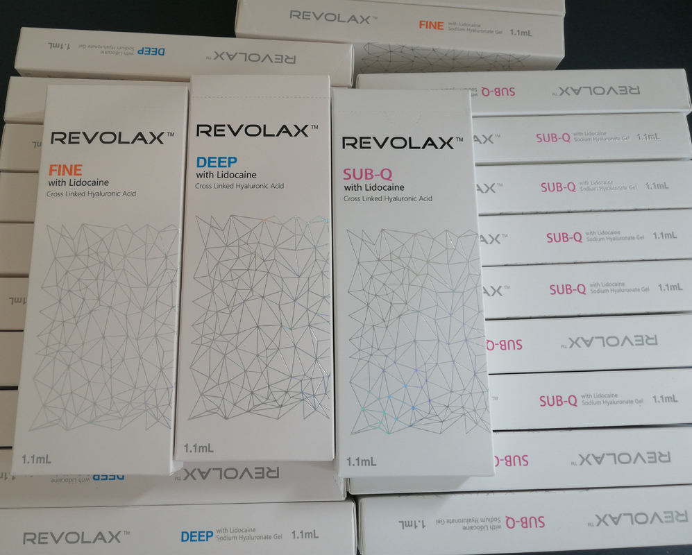 CE REVOLAX İnce çizgiler Derin kırışıklıklar Hyaluronik Asit Dermal Doldurma Yüz Hacimleri İçin