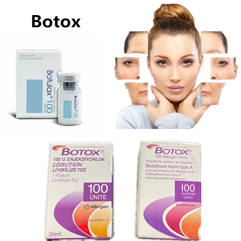 Kore Botulax 100 Adet Kırışıklıklar ve Kıvrımlar İçin Botulinum Toksini Tip A Allergan