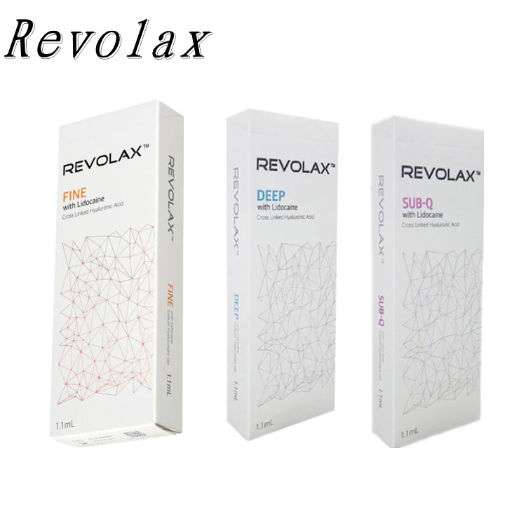 Yüz Hacimleri İçin Kore 1.1ml Revolax Çapraz Bağlantılı Dermal Dolgu Enjeksiyonu