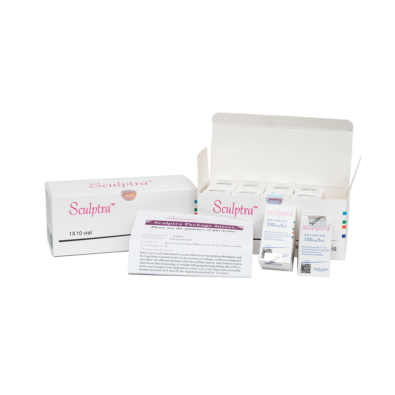 3D Collagen Poly L Laktik Asit PLLA Yüz Enjeksiyonları Kırışıklıkları Azaltır