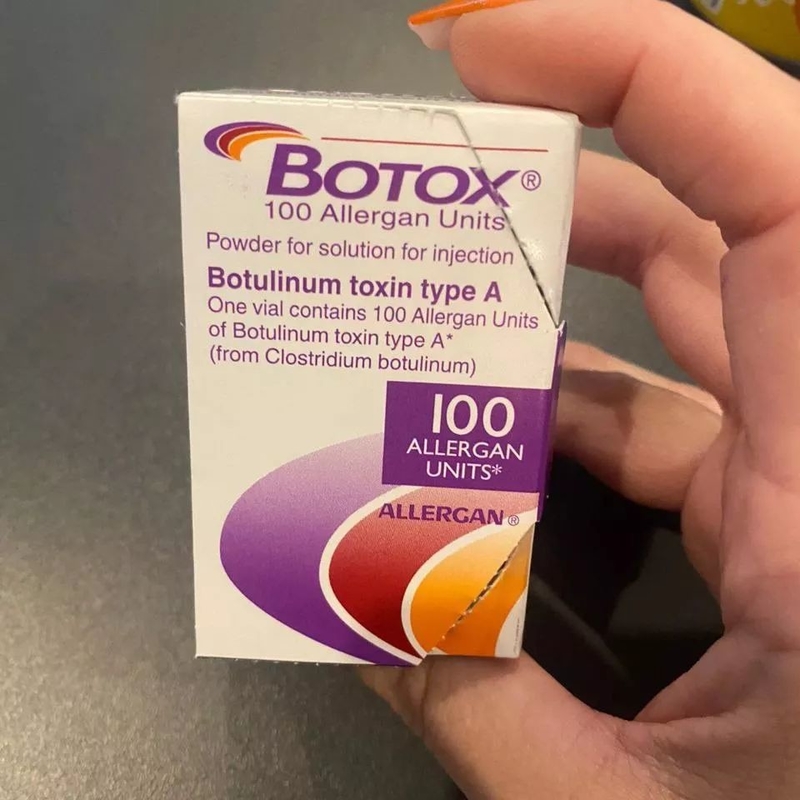 Yüz Yükseltme Enjeksiyonu İçin 100 Birim Allergan  Anti Yaşlanma İnce Masseter Kasları Kırışıklıkları Kaldırır
