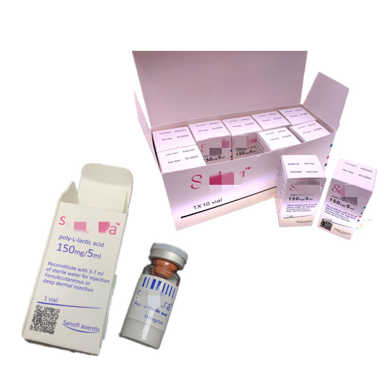 150 mg/5 ml PLLA Enjeksiyon Poly L Laktik Asit Yüz Kollajen 3D PLLA