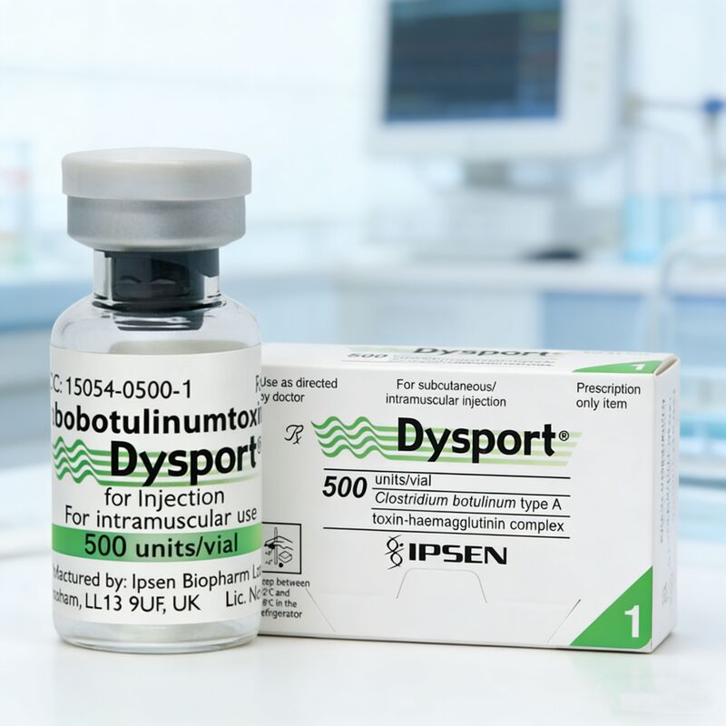 Dysport Tıbbi Estetik Enjeksiyonlar 500 u abobotulinumtoxinA Toxin Tip A Karga Ayakları için