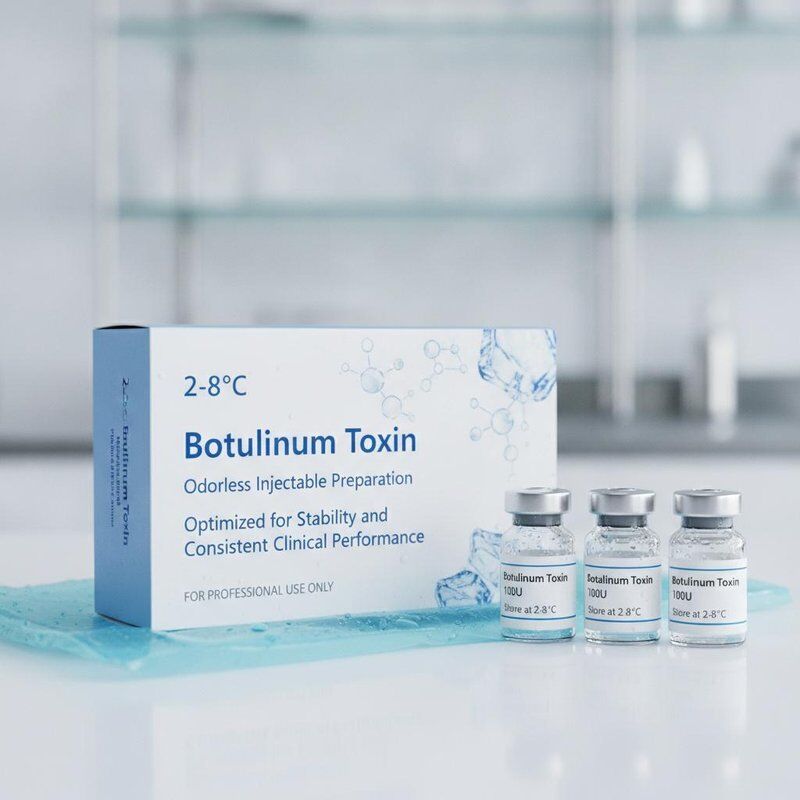 2-8°C Botulinum Toksin Kokusuz Enjekte Edilebilir Hazırlık, Stabilite ve Tutarlı Klinik Performans İçin Optimize Edilmiştir