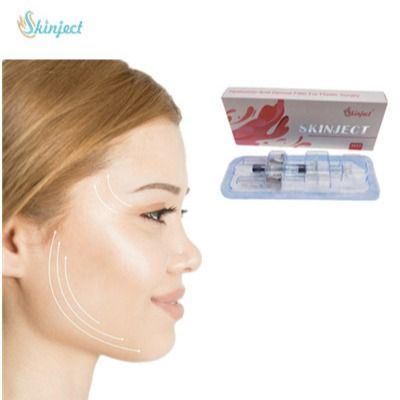 Burun Çene Yanak Dolgusu İçin Çapraz Bağlantılı Hyaluronik Asit Jel Enjeksiyonları 2ml / Kutu