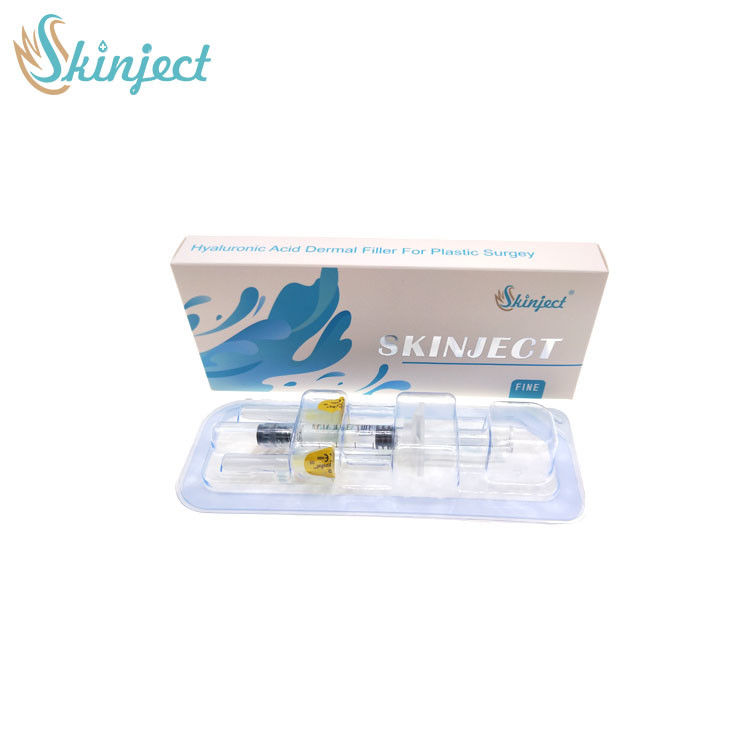 Kırışıklık Karşıtı Yaşlanma Karşıtı Cilt Bakımı Güzellik Ürünü için Skinject 2ml Enjekte Edilebilir Dermal Dolgu