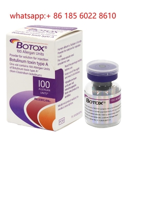 Anti kırışıklık Dermal Fillers Botulinum Allergan Botox 100u Viyole kaldırma Juviderm Deri Bakımı