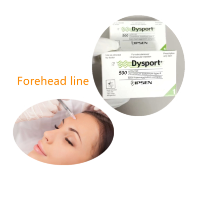 Dysport Tip A 500 Birim/Flakon Enjekte edilebilir Derin kırışıklıkları kaldır Botulinum Toksin