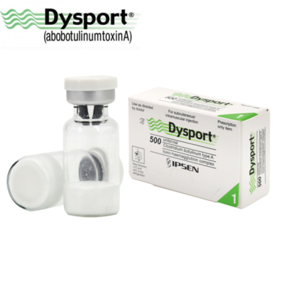 Enjeksiyonluk Dysport 500 abobotulinumtoksinA Botox 500U
