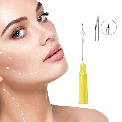 Kore Pdo Tıbbi Sütür Yüz PDO İplik Kaldırma Pcl Sharp 26G 27G Göstergesi