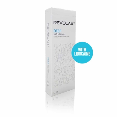 Deep Revolax Cilt Çapraz Bağlantılı Hyaluronik Asit Dolgu Dermal CE İşaretli